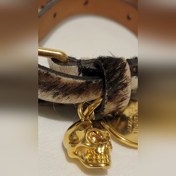 Alexander McQueen Double Wrap Skull Bracelet - Picture 4 of 5